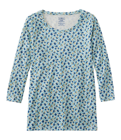 Pale Turquoise Poppies,X-Small