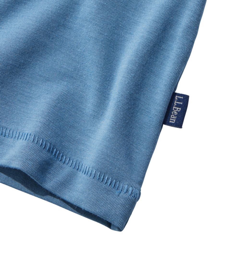 Women's Soft Stretch Supima-Blend Tee, Scoopneck Short-Sleeve L.L.Bean Popular