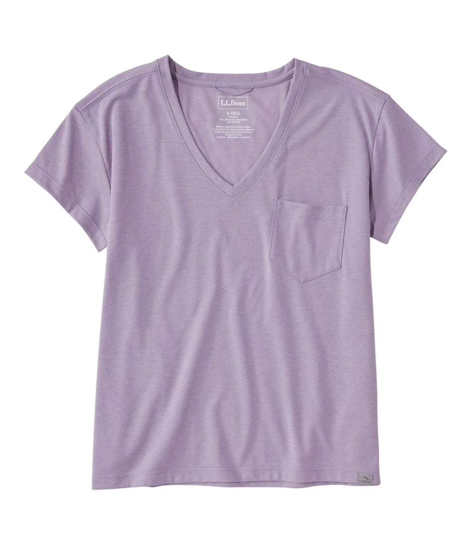 Women's Vista Camp Tee, Short-Sleeve V-Neck L.L.Bean Trending