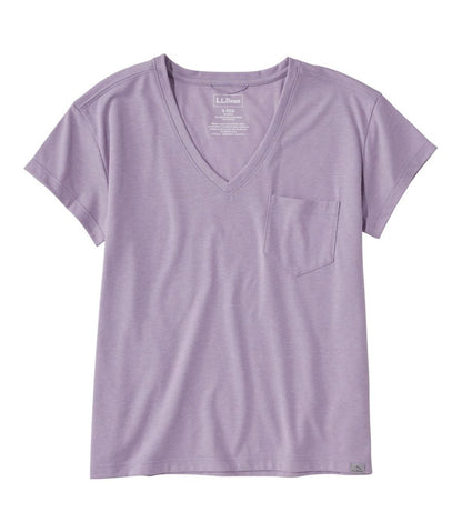Women's Vista Camp Tee, Short-Sleeve V-Neck L.L.Bean Trending