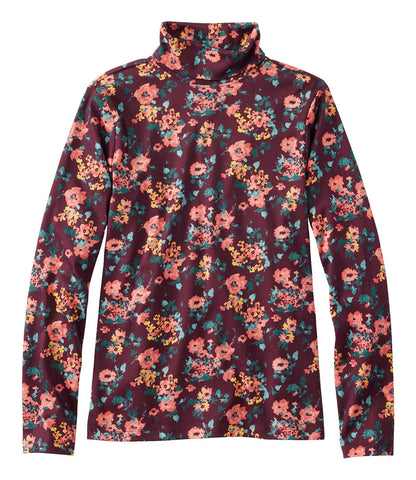Deep Wine Winter Floral,X-Small