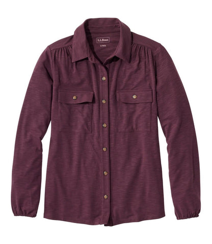 Camden Hills Tee, Button-Front Shirt L.L.Bean Everyday