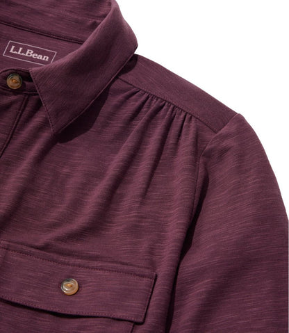 Camden Hills Tee, Button-Front Shirt L.L.Bean Everyday