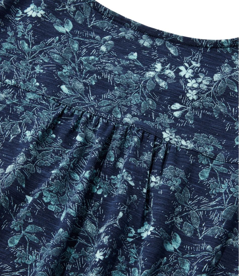 Women's Camden Hills Tee, Short-Sleeve Print L.L.Bean Popular