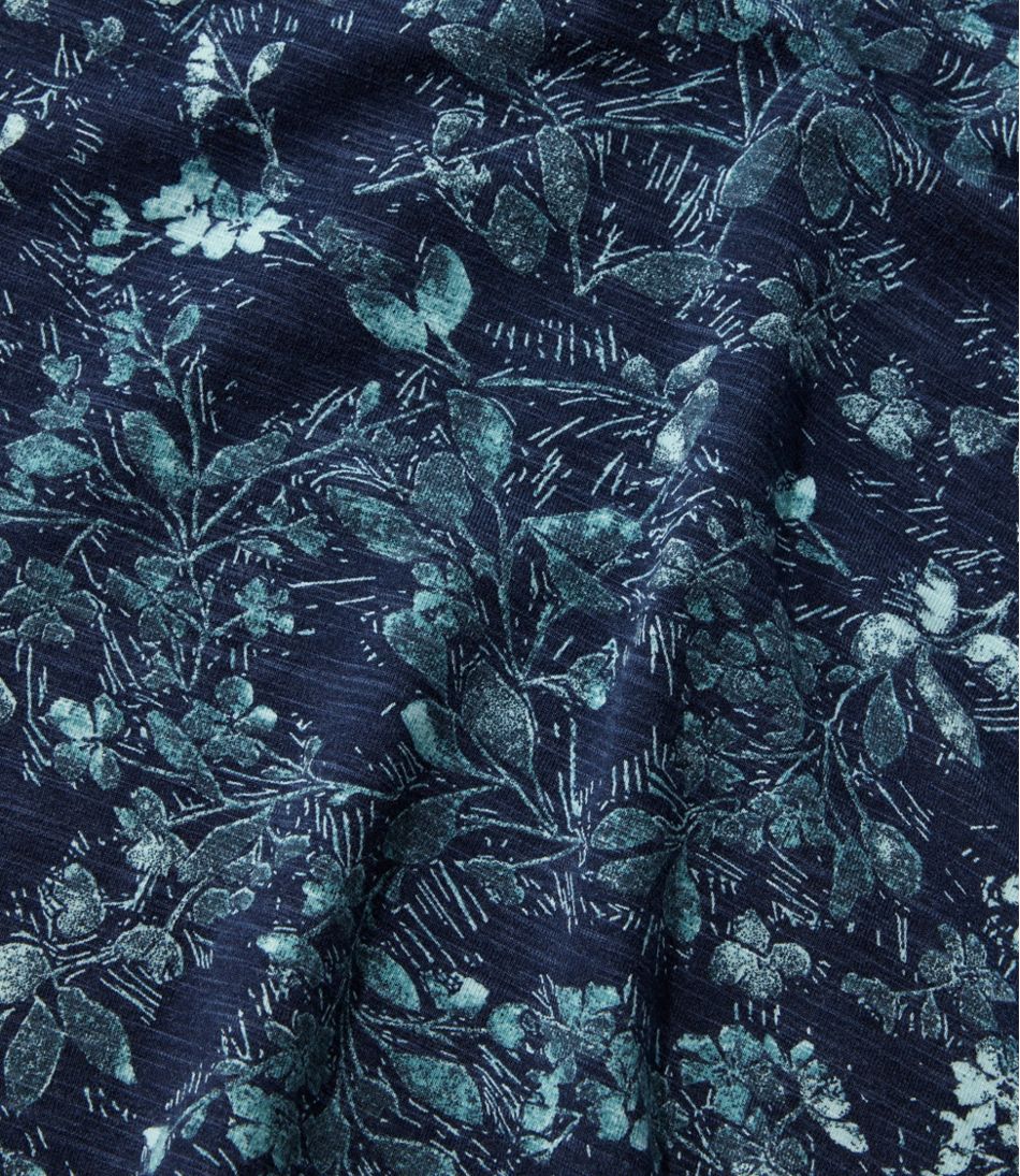 Women's Camden Hills Tee, Short-Sleeve Print L.L.Bean Popular