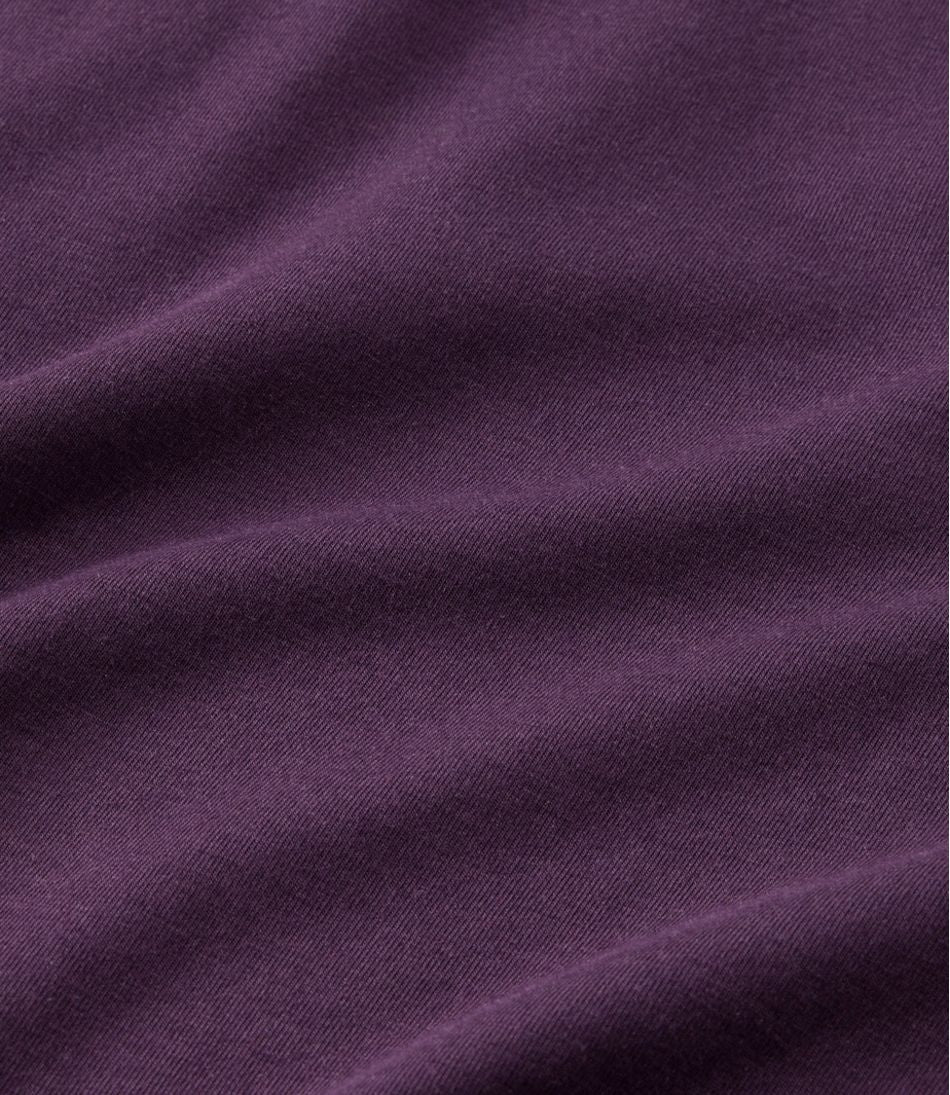 Women's Soft Stretch Supima-Blend Tee, Turtleneck L.L.Bean Best Seller