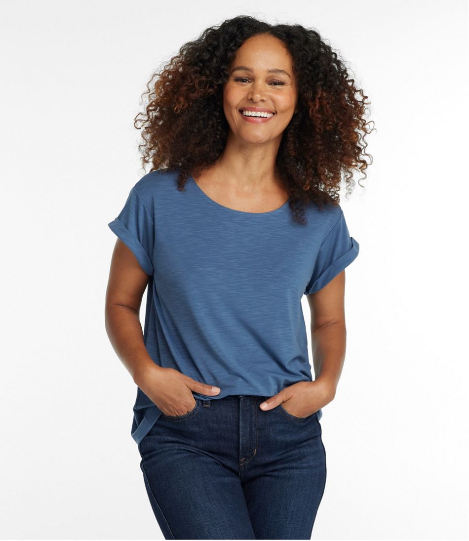 Women's Camden Hills Tee, Short-Sleeve L.L.Bean Top Pick