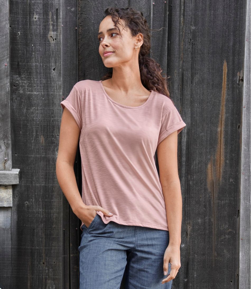 Women's Camden Hills Tee, Short-Sleeve L.L.Bean Top Pick