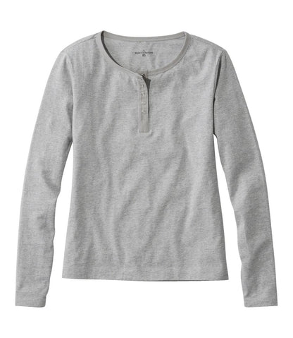 Women's Signature Rangeley Cotton Tee, Henley L.L.Bean Recommended