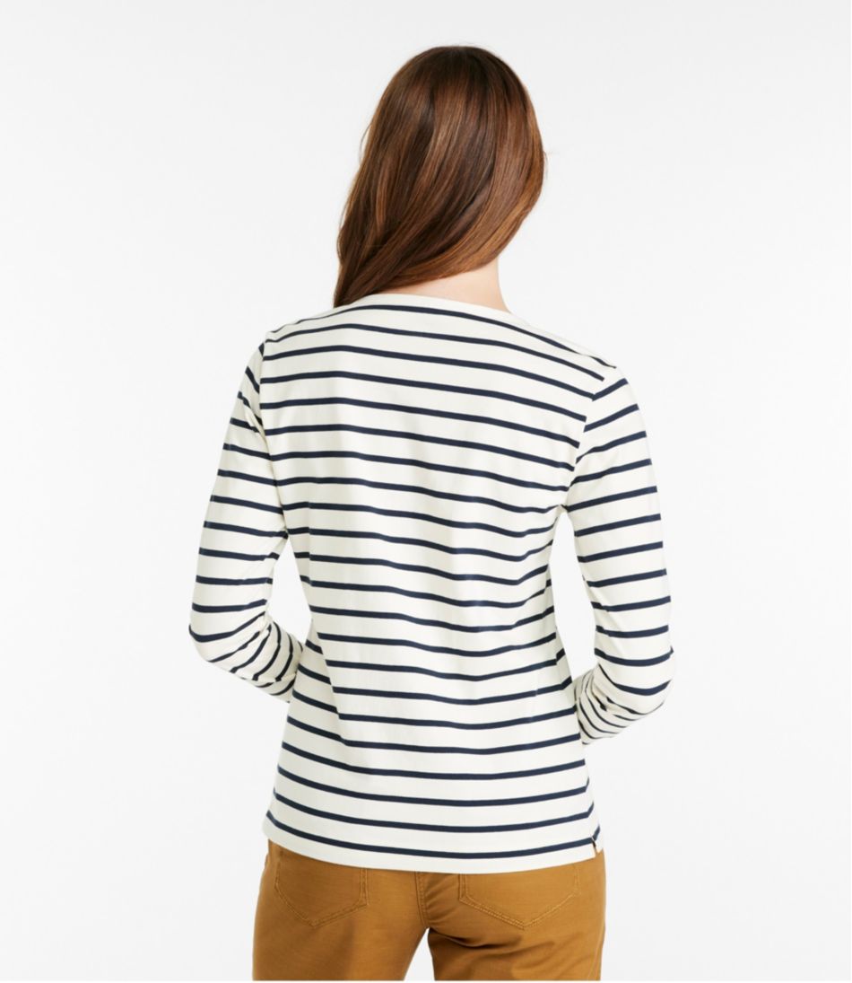 Women's Signature Rangeley Cotton Tee, Henley L.L.Bean Recommended