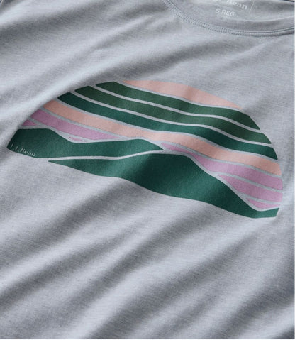 Women's Vista Camp Tee, Short-Sleeve Graphic Crew L.L.Bean Classic