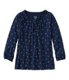 Navy Paisley Dot