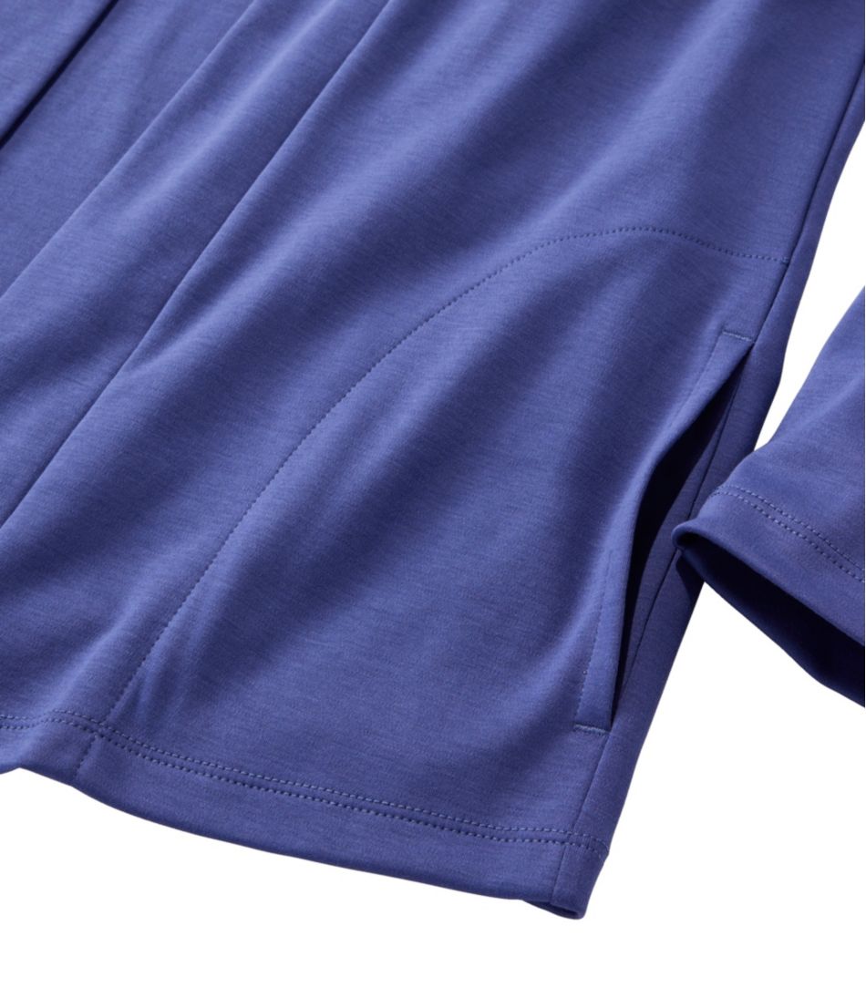 Women's Pima Cotton Open Cardigan, With Pockets L.L.Bean Featured