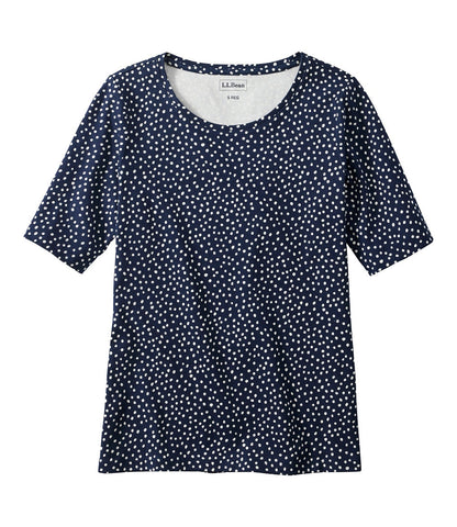 Classic Navy Organic Dot,X-Small