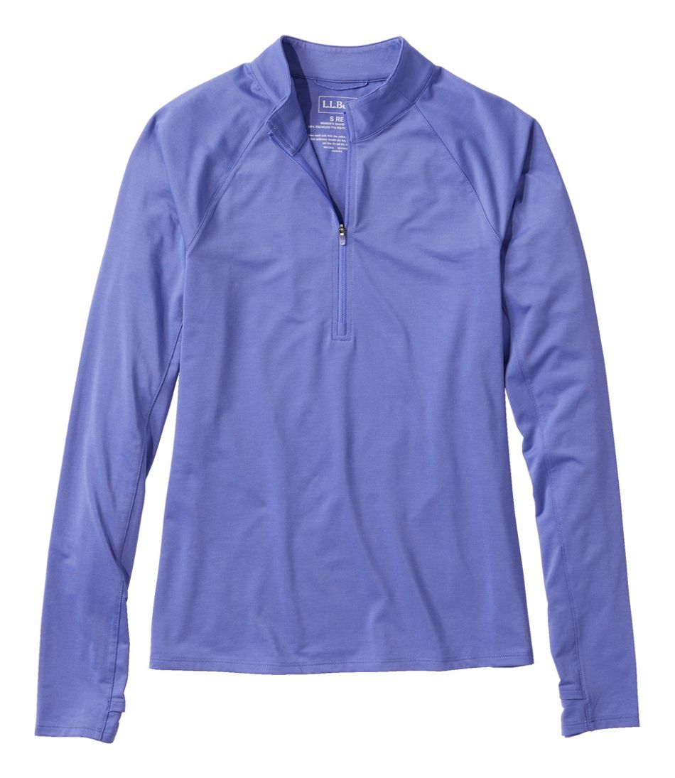 Women's Access Trail Pullover, Long-Sleeve Quarter-Zip L.L.Bean Trending