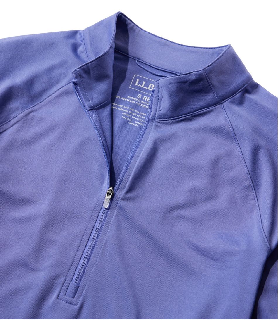 Women's Access Trail Pullover, Long-Sleeve Quarter-Zip L.L.Bean Trending
