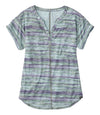 Faded Sage Painterly Stripe