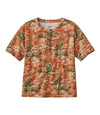 Faded Orange Vintage Scenic