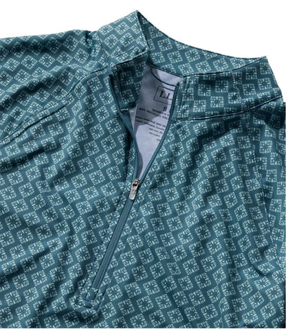 Women's Access Trail Pullover, Long-Sleeve Quarter-Zip Print L.L.Bean Everyday