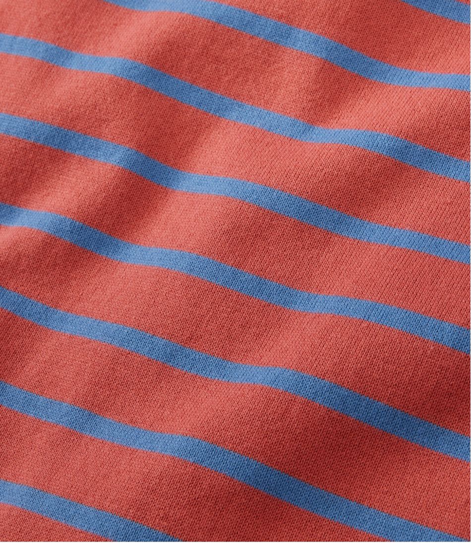 Women's Heritage Mariner Top, Boatneck Three-Quarter-Sleeve Stripe L.L.Bean Premium