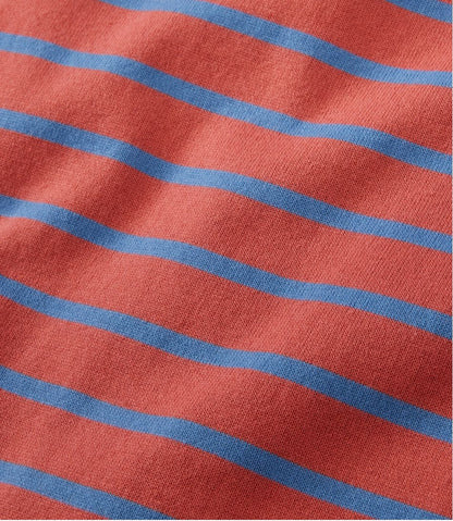 Women's Heritage Mariner Top, Boatneck Three-Quarter-Sleeve Stripe L.L.Bean Premium