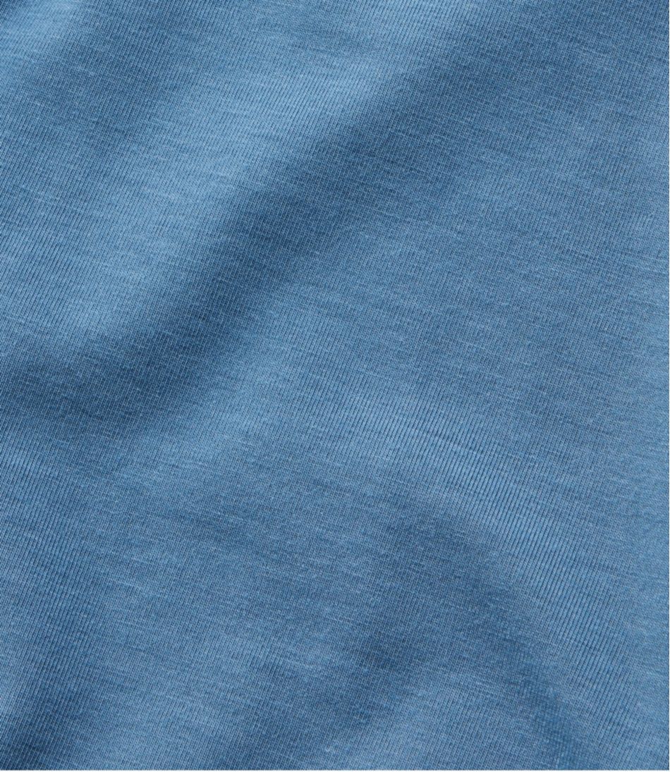 Women's Soft Stretch Supima-Blend Tee, Short-Sleeve V-Neck L.L.Bean Featured