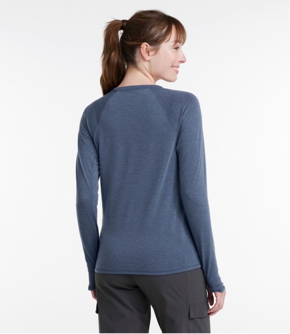 Women's Everyday SunSmart® Tee, Crewneck Long-Sleeve L.L.Bean Featured