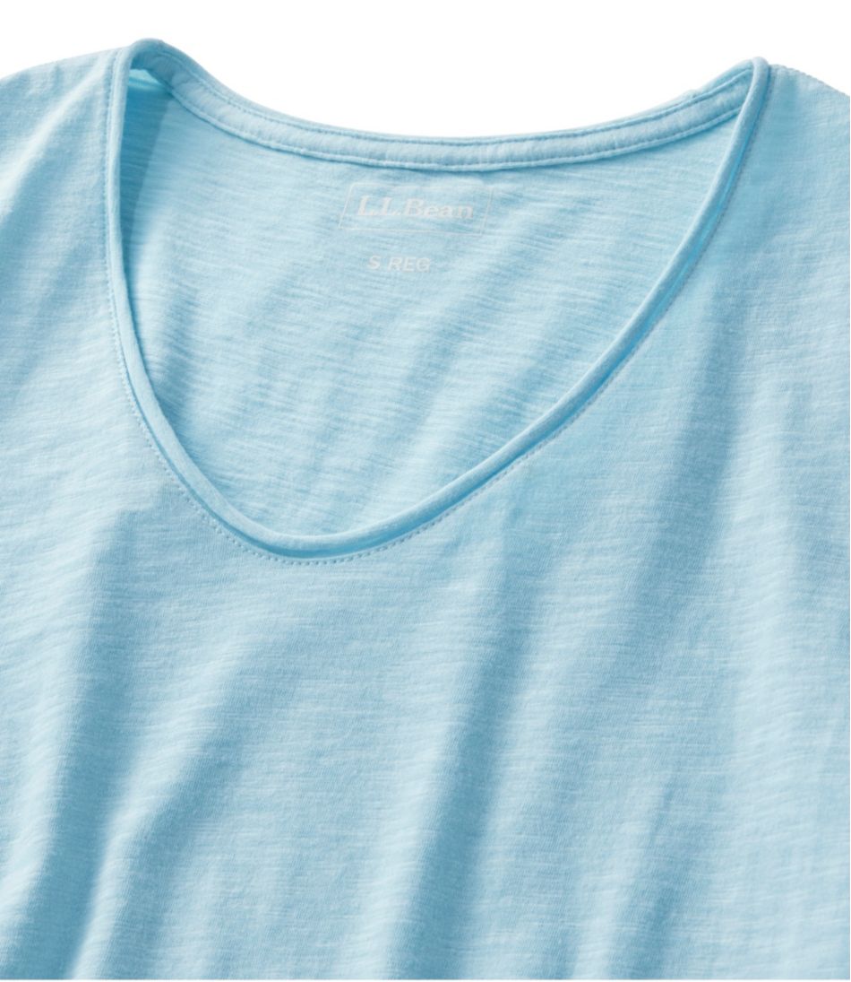 Women's Organic Cotton Tee, V-Neck Short-Sleeve L.L.Bean Popular