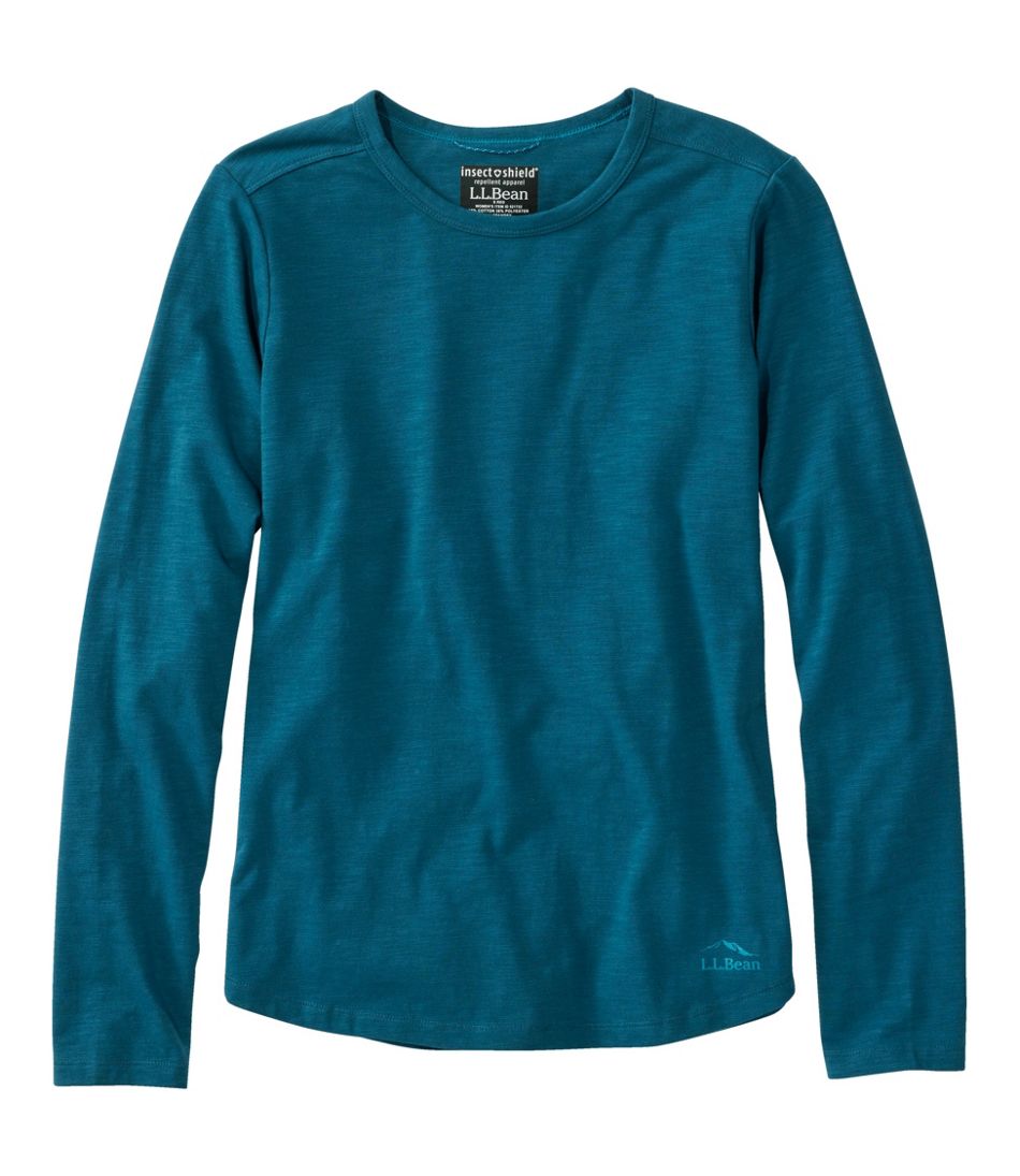 Women's Insect Shield Field Tee, Long-Sleeve L.L.Bean Classic