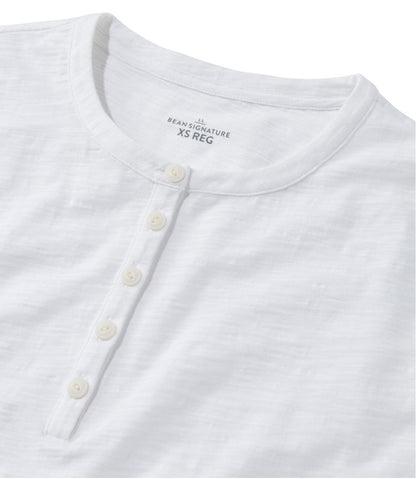 Women's Signature Slub Tee, Short-Sleeve Henley L.L.Bean Everyday