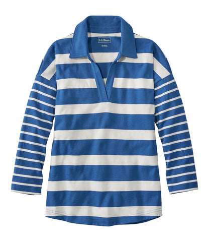 Bright Blue Blocked Stripe,X-Small