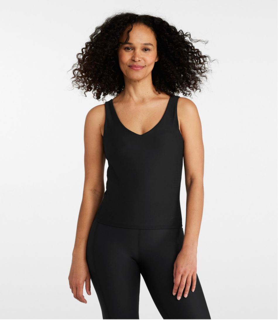 Women's L.L.Bean Everyday Performance Tank, Cropped L.L.Bean New