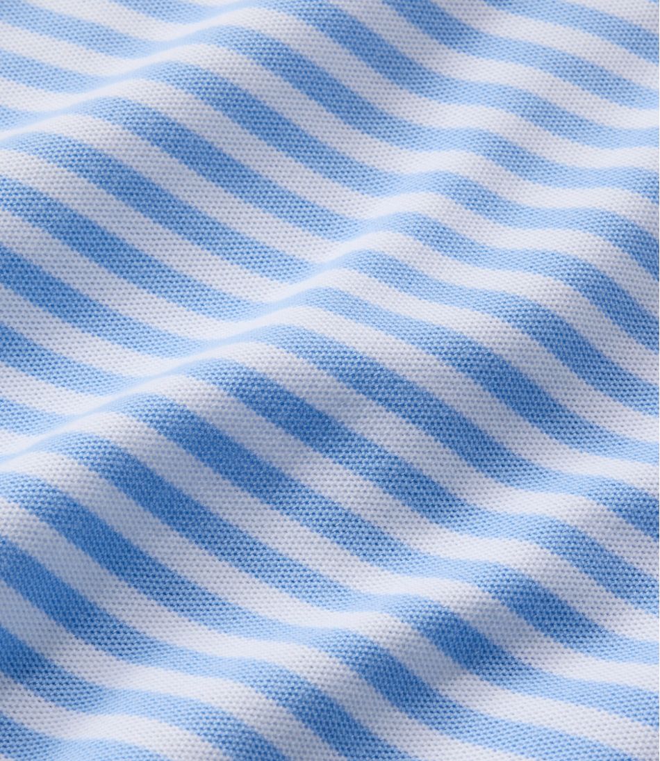 Women's Premium Double L Polo, Short-Sleeve Relaxed Fit Stripe L.L.Bean Popular