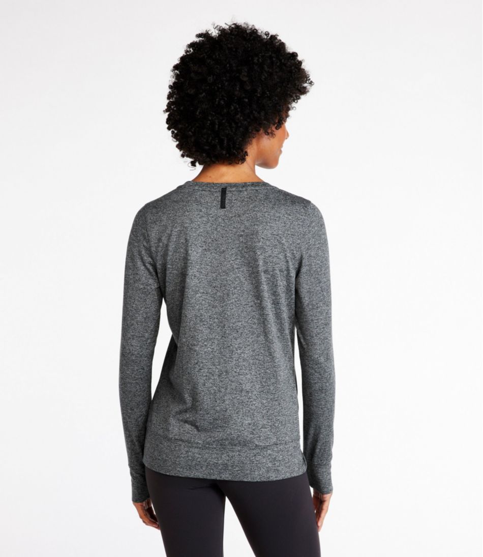 Women's VentureSoft Twist-Front Top, Long-Sleeve L.L.Bean Top Pick