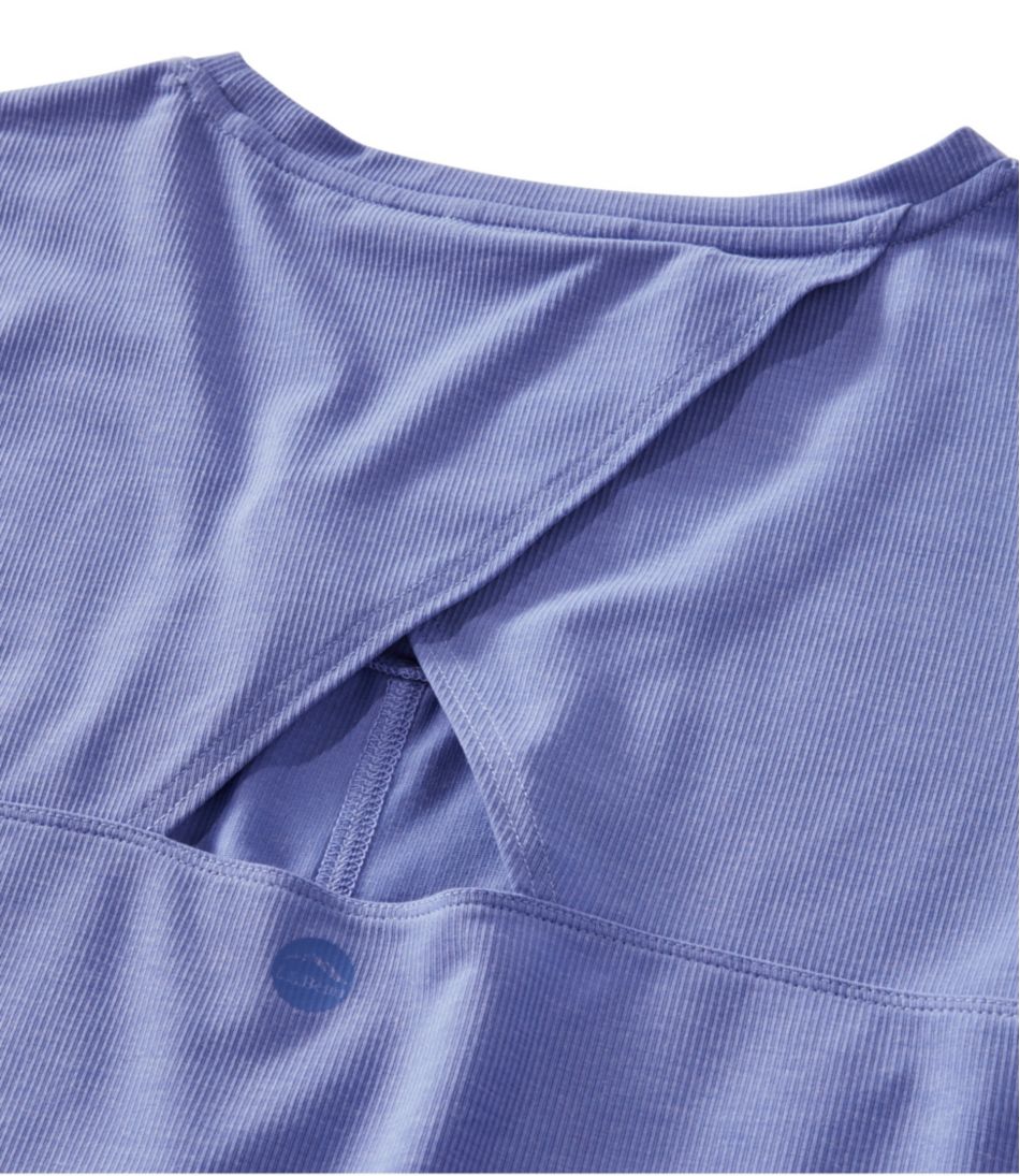 Women's Ribbed Performance Tee, Short-Sleeve L.L.Bean Recommended