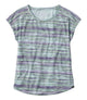 Faded Sage Painterly Stripe