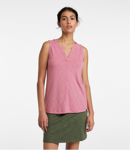Women's Streamside Tank, Splitneck L.L.Bean Everyday