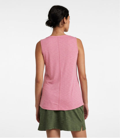Women's Streamside Tank, Splitneck L.L.Bean Everyday