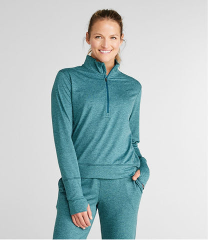 Women's VentureSoft Pullover, Quarter-Zip L.L.Bean Value