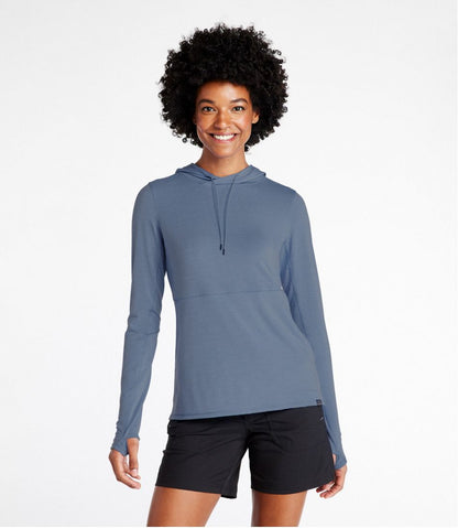 Women's Everyday SunSmart® Hooded Pullover, Long-Sleeve L.L.Bean Premium