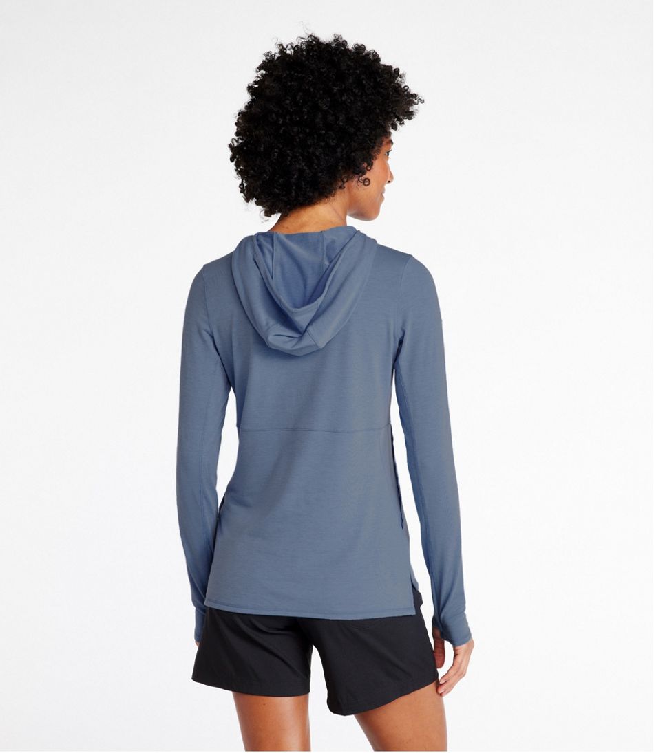 Women's Everyday SunSmart® Hooded Pullover, Long-Sleeve L.L.Bean Premium