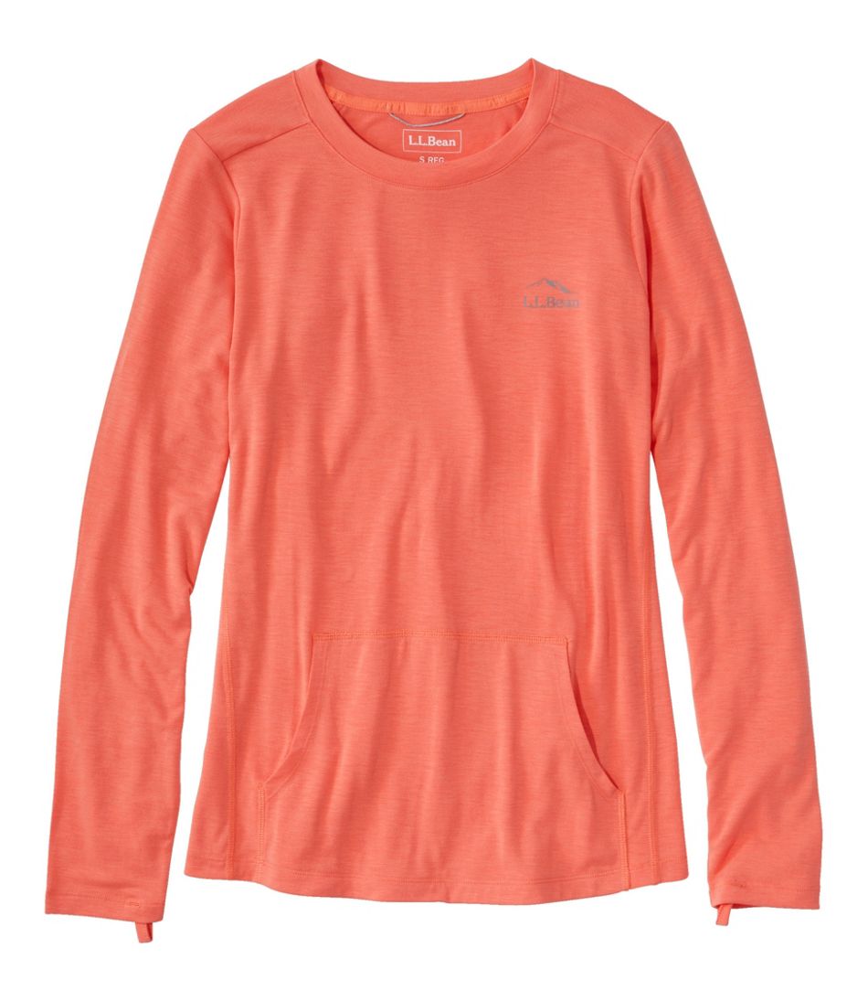 Women's Tropicwear Comfort Crew, Long-Sleeve L.L.Bean Best Seller