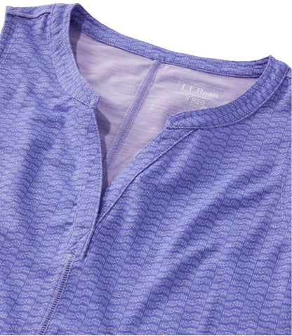 Women's Streamside Tank, Splitneck Print L.L.Bean Top Pick