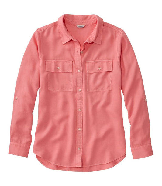 Women's Soft-Washed Utility Shirt L.L.Bean Trending