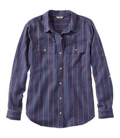 Darkest Indigo Stripe,X-Small