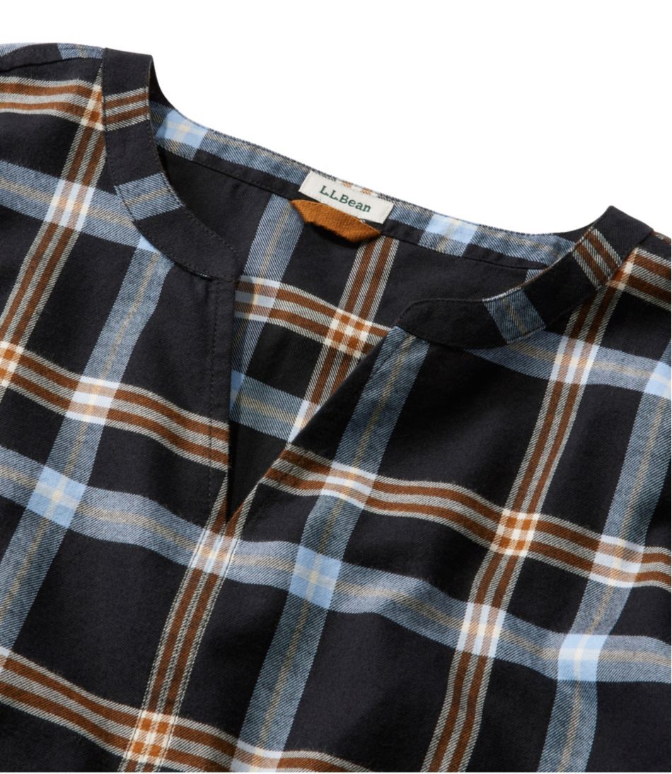 Women's Whisperweight Flannel Popover Shirt L.L.Bean Best Seller