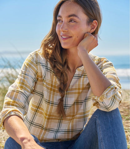 Women's Whisperweight Flannel Popover Shirt L.L.Bean Best Seller