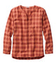 Faded Orange Plaid