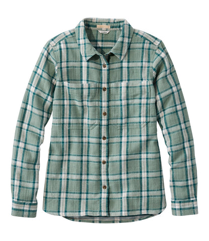 Faded Sage Plaid,X-Small