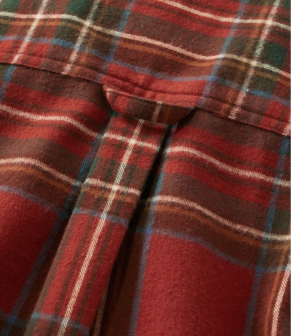 Women's Scotch Plaid Flannel Shirt, Boyfriend L.L.Bean Recommended